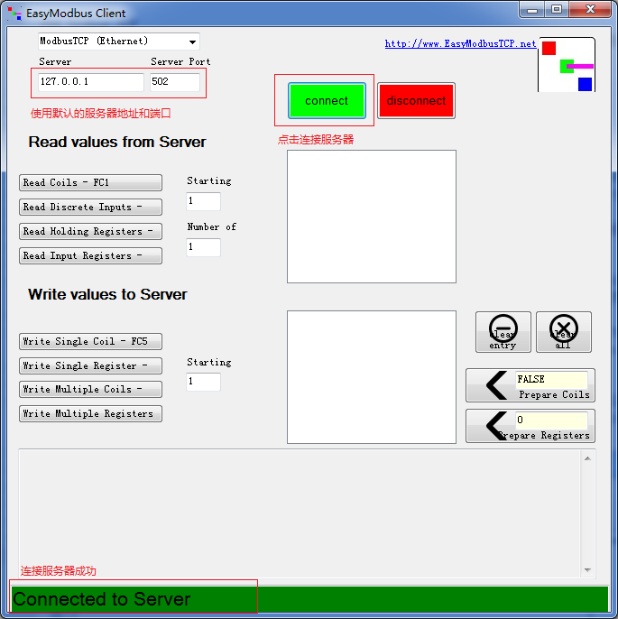 Modbus TCP Client